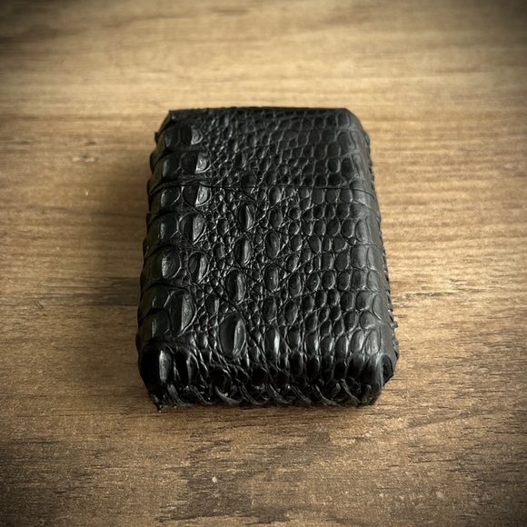 Crocodile Real Skin Case for Zippo Lighter Standard Size (Made in USA 🇺🇸) - Picture 6 of 9